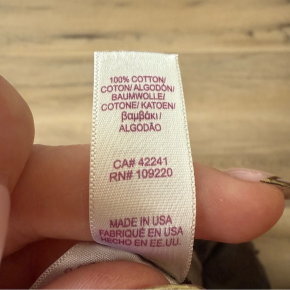 Velvet by Graham & Spencer olive green cotton slub jersey midi dress - Small - Picture 7 of 7